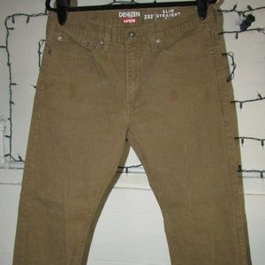 Men's Brown Levi's Denizen Jeans